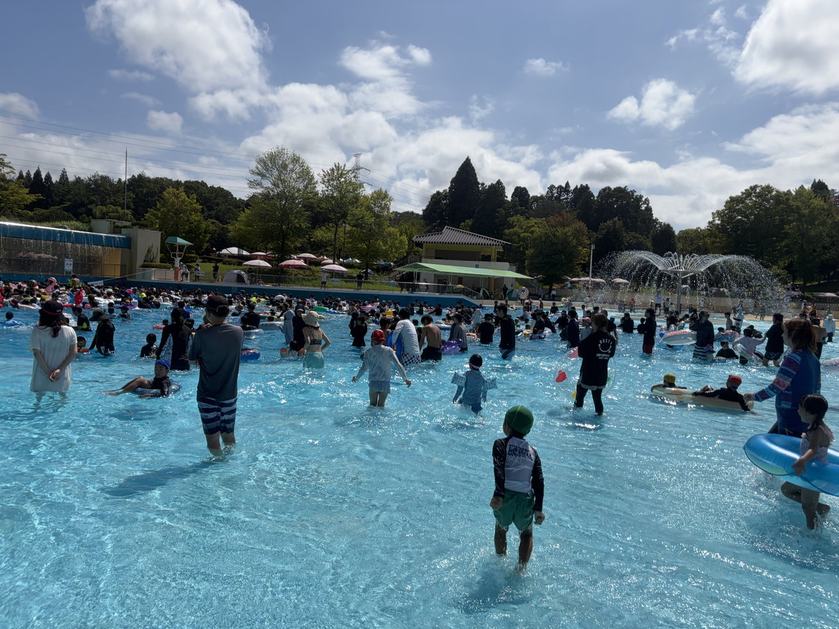 太閤山ランドプール1日中笑顔で満喫