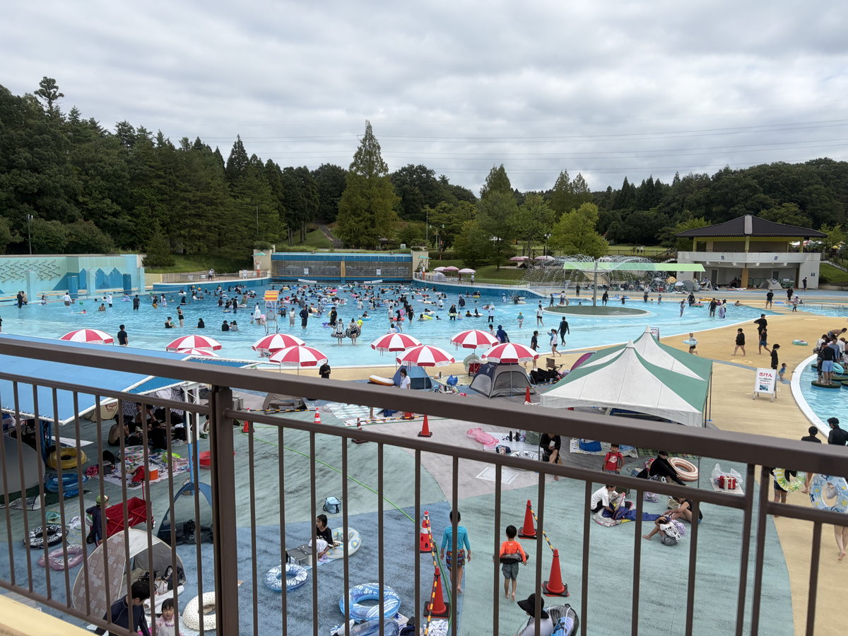 太閤山ランド プール広場造波プール
